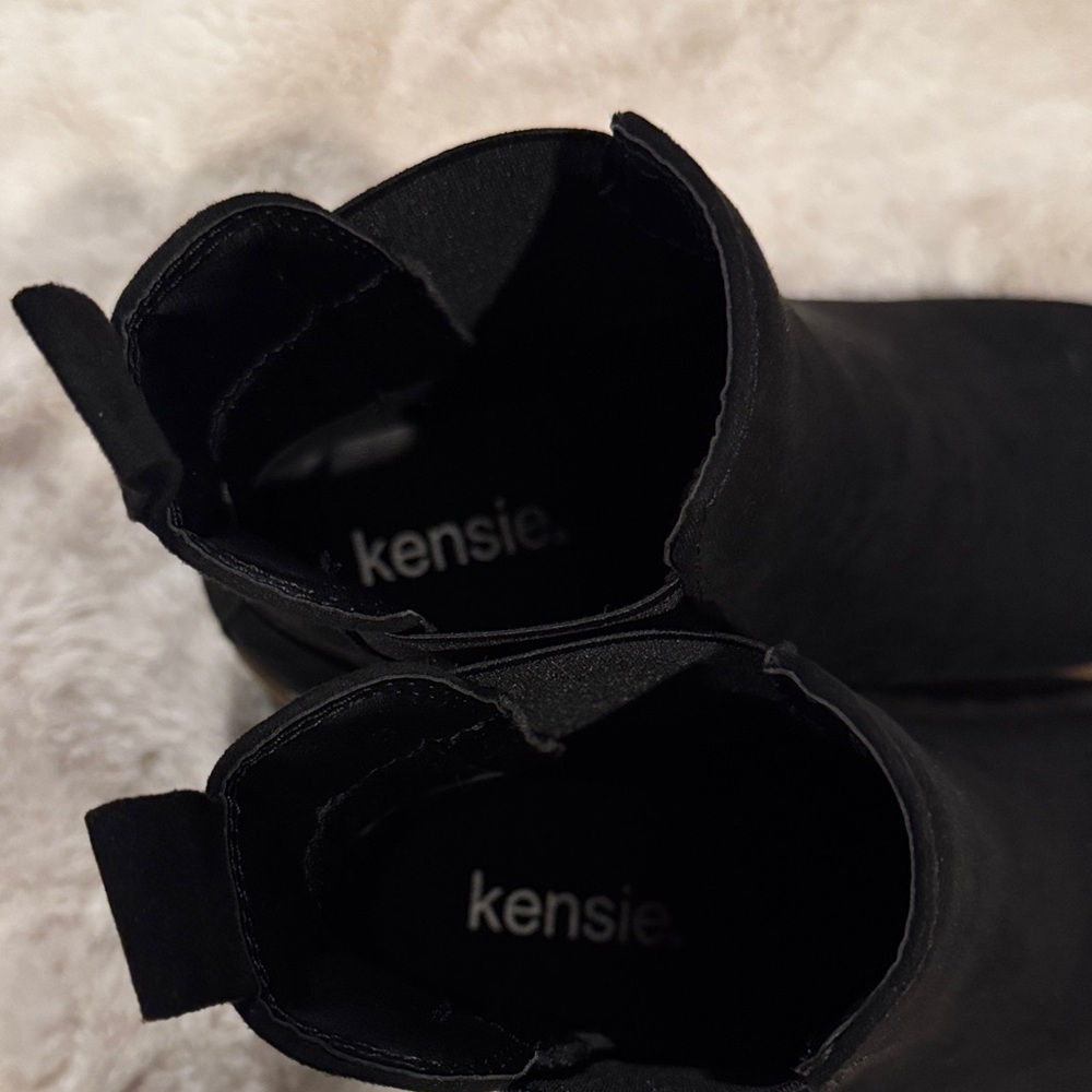 Kensie Black Ankle Booties - Picture 4 of 4